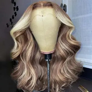 Bronze Blondie Highlight Wig