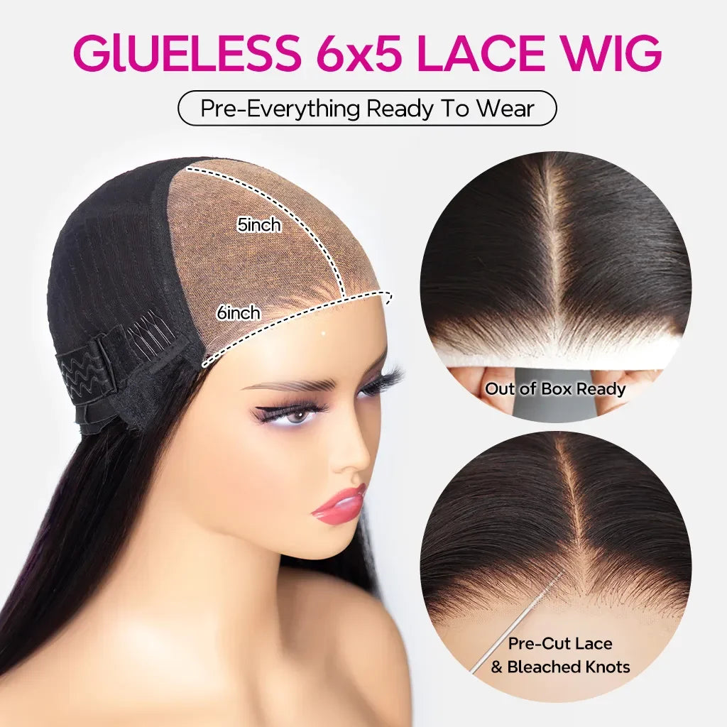 Relentless Rucci 6x5 Glueless Wig