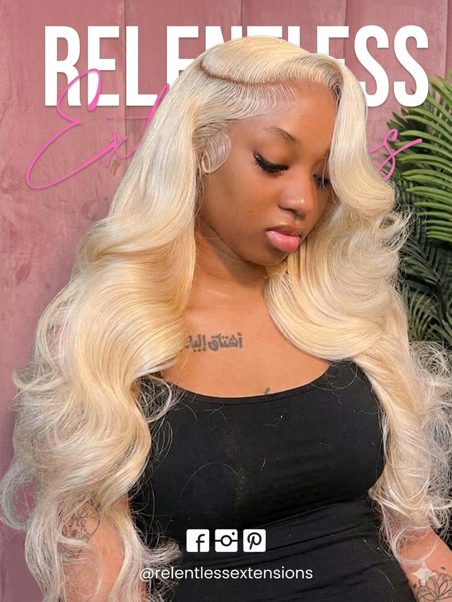 Crystal 613 Pre-Plucked Frontal Wig