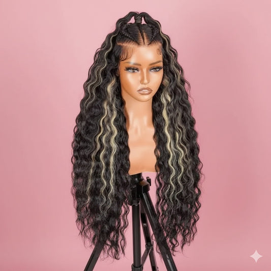 Christina Pre-Styled Crimped Wig