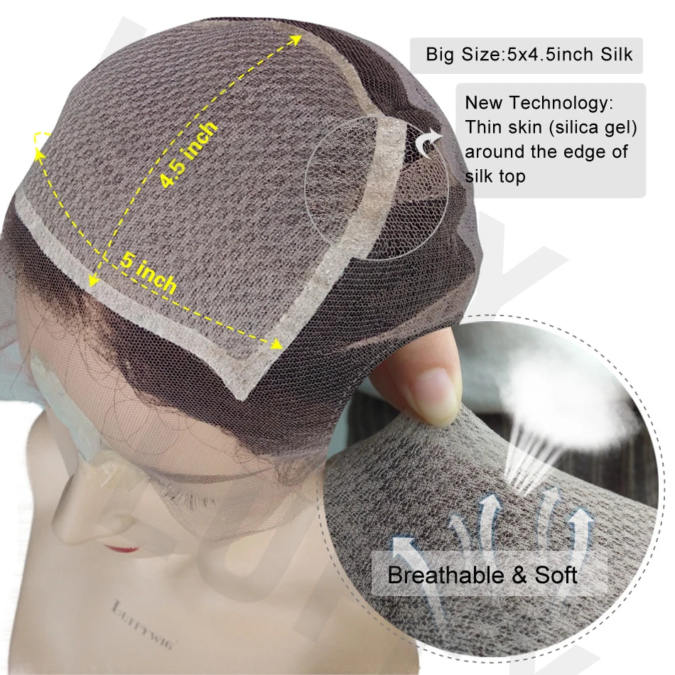 Ashlee 5x5 Silk Base Medical Wig