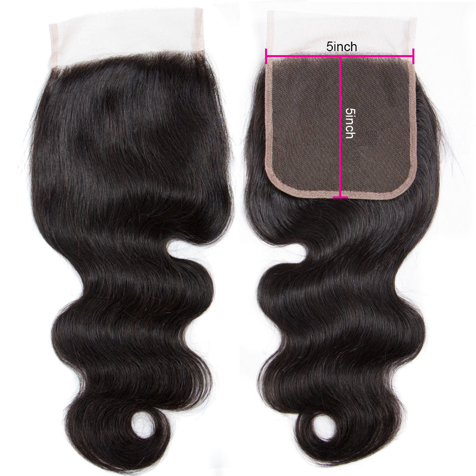 RelentLUX 5x5 BodyWave Closure
